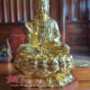Tượng quan âm bồ tát dát vàng